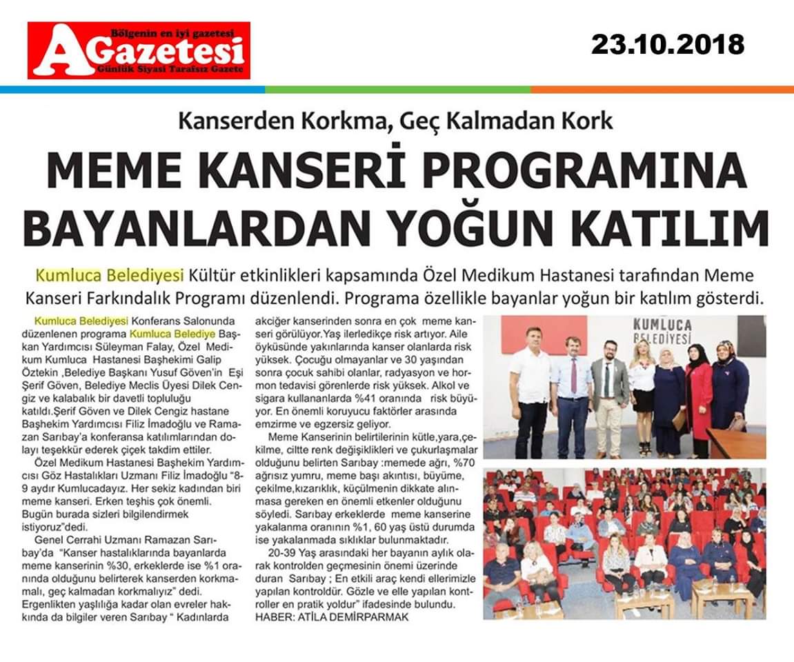 Meme kanseri konferansı verildi