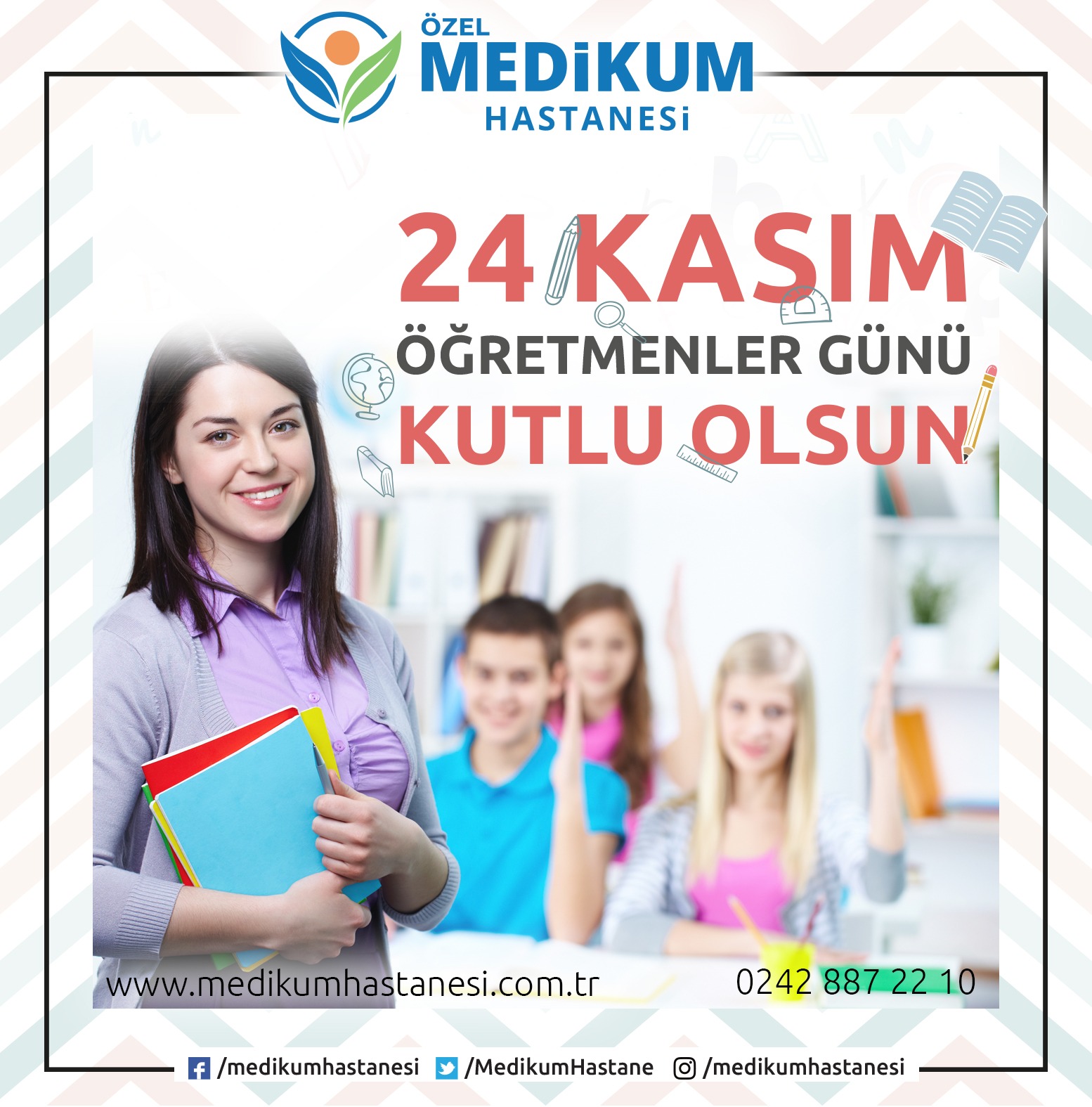 24 Kasım Öğretmenler Günü Kutlu Olsun