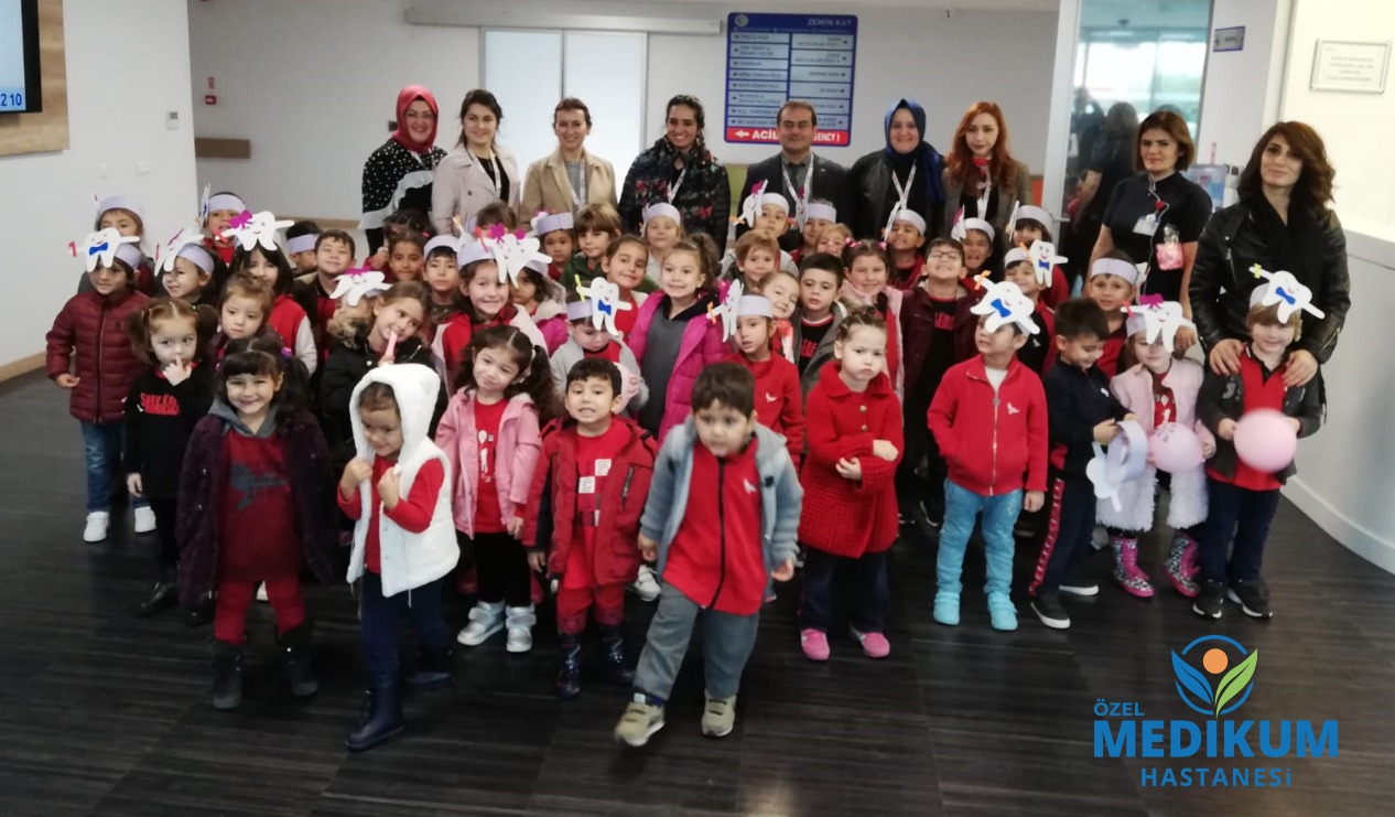 Miniklerden Hastanemize ziyaret
