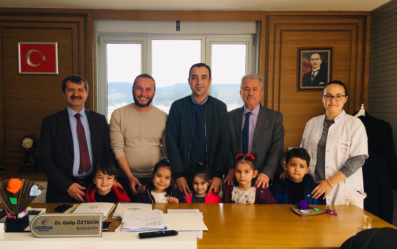 Minik öğrencilerden hastanemize ziyaret