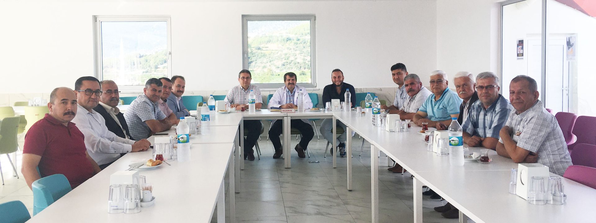 Muhtarlardan hastanemize ziyaret